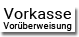 Vorkasse-Überweisung